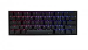 image of Ducky One2 Mini 60% RGB USB Mechanical Gaming Keyboard Blue Cherry MX