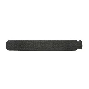 Image of Warmies Extra Long Hot Water Bottle - Grey Knit