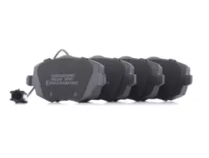 Image of RIDEX Brake pad set LANCIA 402B0687 77364332,71773150,77364331 77364332,77365217,77365218