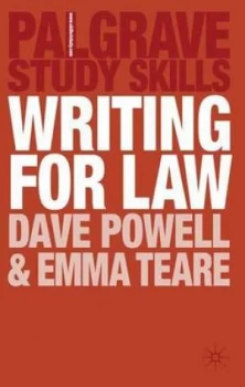 Image of Writing for Law by Dave Powell Paperback