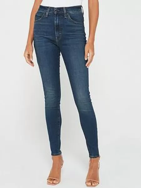 Levis Retro High Rise Skinny Jean - Valuable Time - Blue