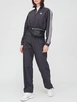 Image of adidas Originals Boiler Suit - Black, Size 10, Women