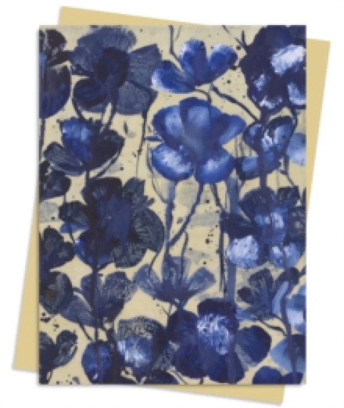 Image of Wan Mae Dodd: Blue Poppies Greeting Card Pack : Pack of 6 Cards