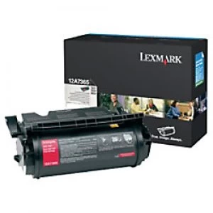 Image of Lexmark 12A8044 Black Laser Toner Ink Cartridge