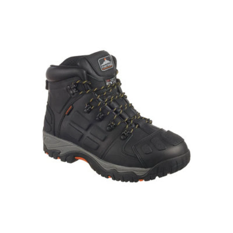 Image of Portwest Mens Steelite Monsal Steel Toe Cap Safety Boots FT05BKR39 Colour: Black