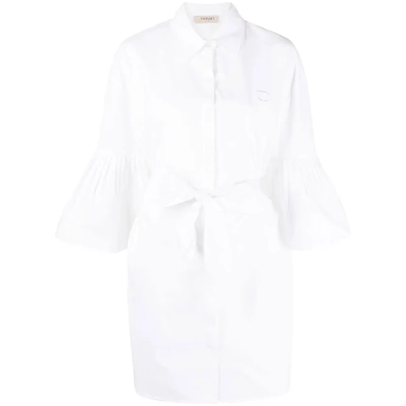 Image of Twinset Womens dress Twinset Blanc Female 40