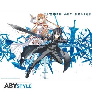 Image of Sword Art Online - Asuna & Kirito Poster