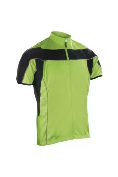 image of Bikewear Cycling 1 4 Zip Cool-Dry Performance Fleece Top Light Jacket