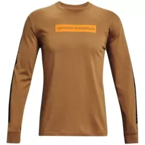 Image of Under Armour 21230 Swerve T Shirt Mens - Brown