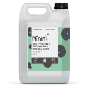 Image of Bodywash + Bubblebath - Tea Tree + Mint - 5L Refill (MIN267)