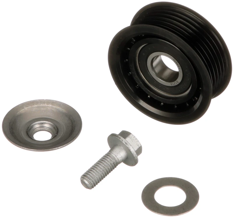 Image of GATES Deflection / guide pulley, V-ribbed belt GATES T36079