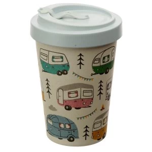 image of Wildwood Caravan Reusable Screw Top Bamboo Composite Travel Mug