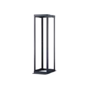 Image of APC NetShelter 4 Post Open Frame Rack - Rack - Black - 44U - for P/N: SUA5000RMI5U