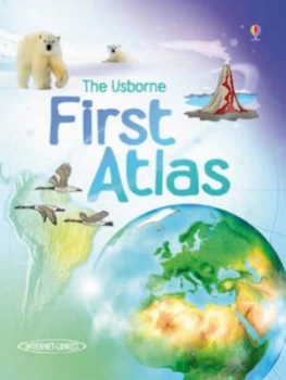 Image of The Usborne First Atlas by Elizabeth Dalby and Kirsteen Rogers and Elizabeth Dalby Hardback
