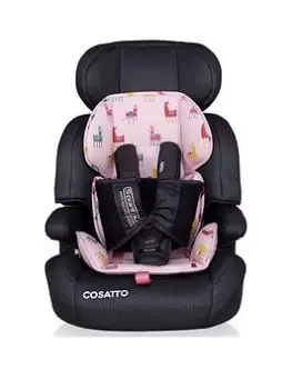 image of Cosatto Zoomi Group 1/2/3 Car Seat - Llamarama, Llamarama