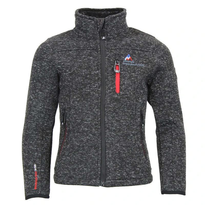Image of Children's fleece jacket Peak Mountain Ecemo Noir Male 4 ans