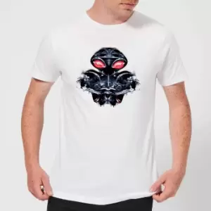 image of Aquaman Black Manta Sea At War Mens T-Shirt - White - M