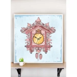 DVS028 Multicolor Decorative Wall Clock