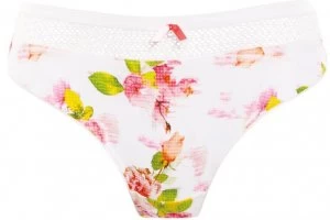 Freya Rose tapestry thong White