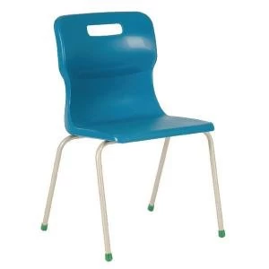 Titan 4 Leg Chair 380mm Blue KF72185