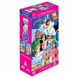 Image of 3 Favourite Princesses - Cinderella / Snow White / Sleeping Beauty DVD