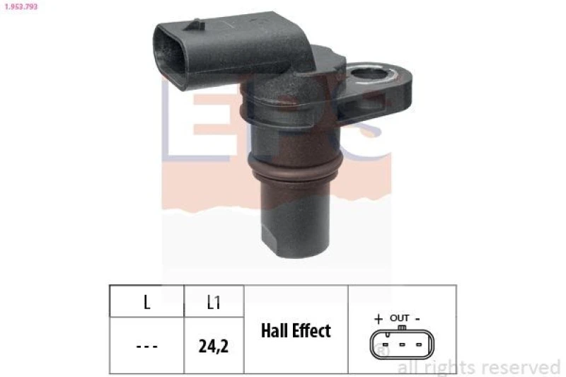 Image of EPS Camshaft position sensor EPS 1.953.793