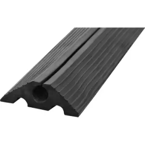 Image of Cable duct, can be rolled up, for cables up to Ø 20 mm, black