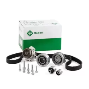 Image of INA Water Pump + Timing Belt Kit 530 0550 32 VW,AUDI,SKODA,TOURAN (1T1, 1T2),Passat Variant (3C5),GOLF VI (5K1),Polo Schragheck (6R1, 6C1)