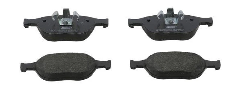 Image of JURID 573085J Brake pad set not prepared for wear warning indicator, without accessories Brake Pad Set,disc brake (402)