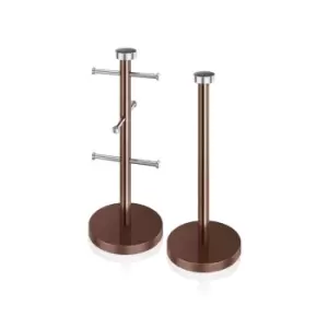 Image of Swan Townhouse Mug Tree/Towel Pole