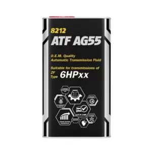 Image of MANNOL Automatic Transmission Fluid ATF 6HP MN8212-4ME ATF,Automatic Transmission Oil
