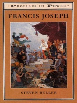 Image of Francis Joseph by Steven Beller Paperback