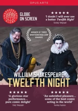 Image of Shakespeare: Twelfth Night (Globe on Screen) [2013] (DVD)