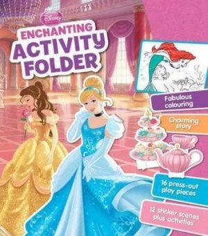 Image of Disney Princess Enchanting Activity Folder Hardback
