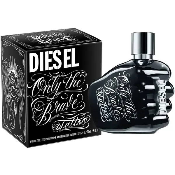 image of ONLY THE BRAVE TATTOO Eau de Toilette For Him 75ml