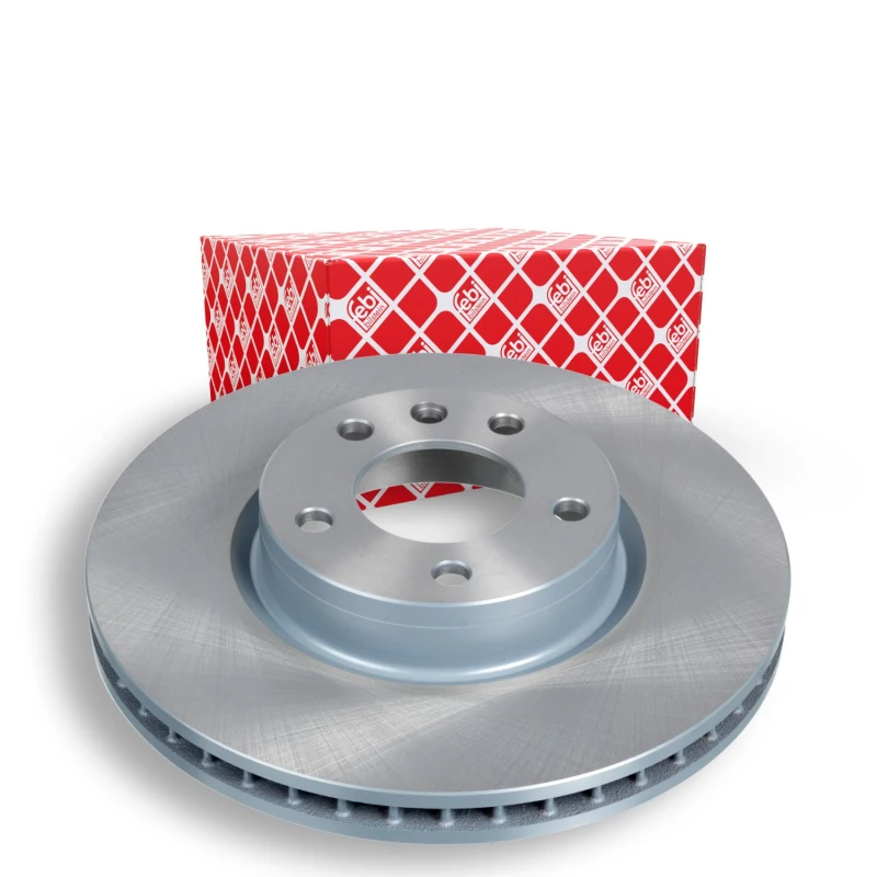 Image of FEBI BILSTEIN 04848 Brake disc Front Axle, internally vented, Coated Brake Disc (82)