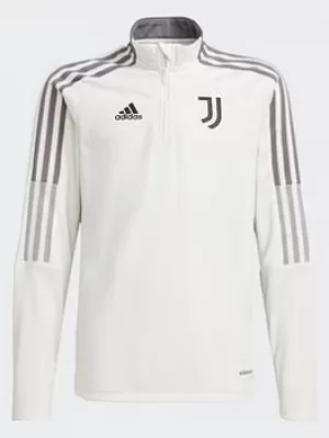 Image of adidas Juventus Tiro Training Top, Black/Pink, Size 7-8 Years