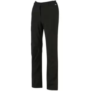 image of Regatta Womens Fenton Short Leg Trousers - Black