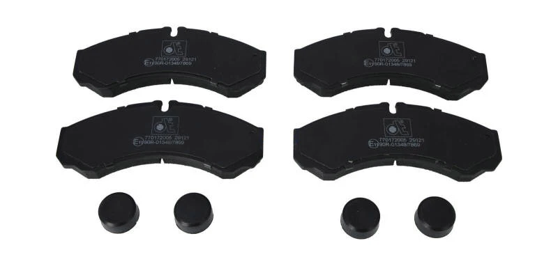 Image of DT Spare Parts 7.92616 Brake pad set Front Axle Brake Pad Set,disc brake (402)