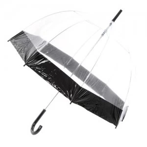 Image of Totes Raindrops Clear Dome Umbrella