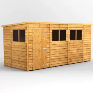 Image of 14X6 Power Overlap Pent Shed