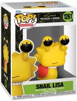 image of The Simpsons Snail Lisa vinyl figurine no. 1261 Funko Pop! multicolor