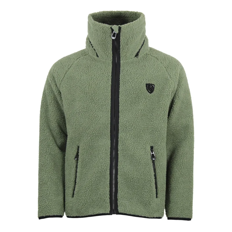 Image of Hooded fleece Peak Mountain Camay Vert Male 2XL