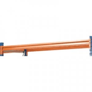 Slingsby Heavy Duty Shelf 25mm ChipboardSteel Supports Orange 379837