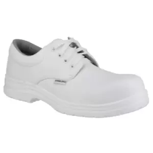Image of Amblers FS511 White Unisex Safety Shoes (10 UK) (White)