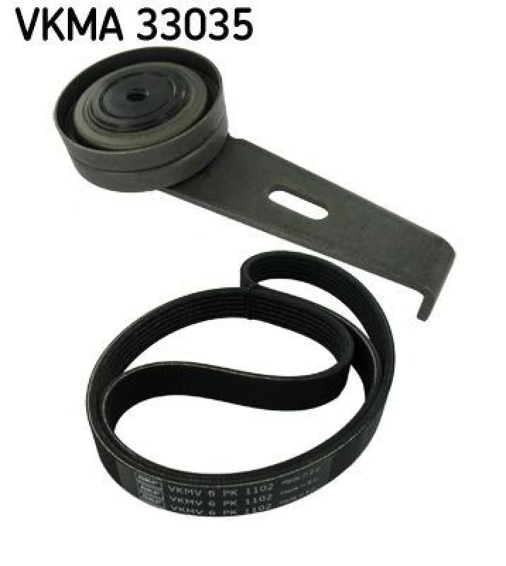 Image of SKF V-Ribbed Belt Set SKF VKMA 33035
