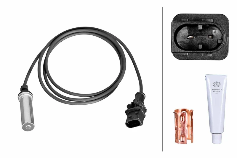 Image of HELLA ABS sensor HELLA 6PU 230 052-441