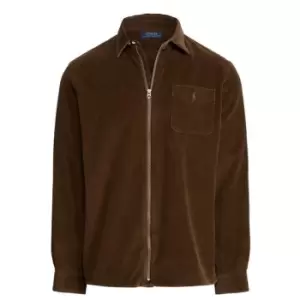 Image of Polo Ralph Lauren Corduroy Sport Longsleeve, Cooper Brown, Male, Shirts, 710849852003