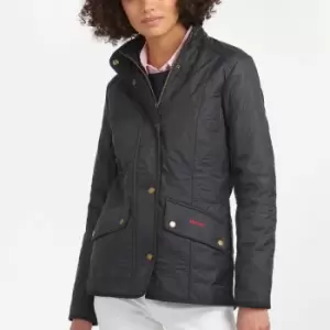 Image of Barbour Womens Cavalry Polarquilt Jacket - Navy - UK 18