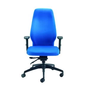 image of Avior Blue Super Deluxe Extra High Back Posture Chair KF72588